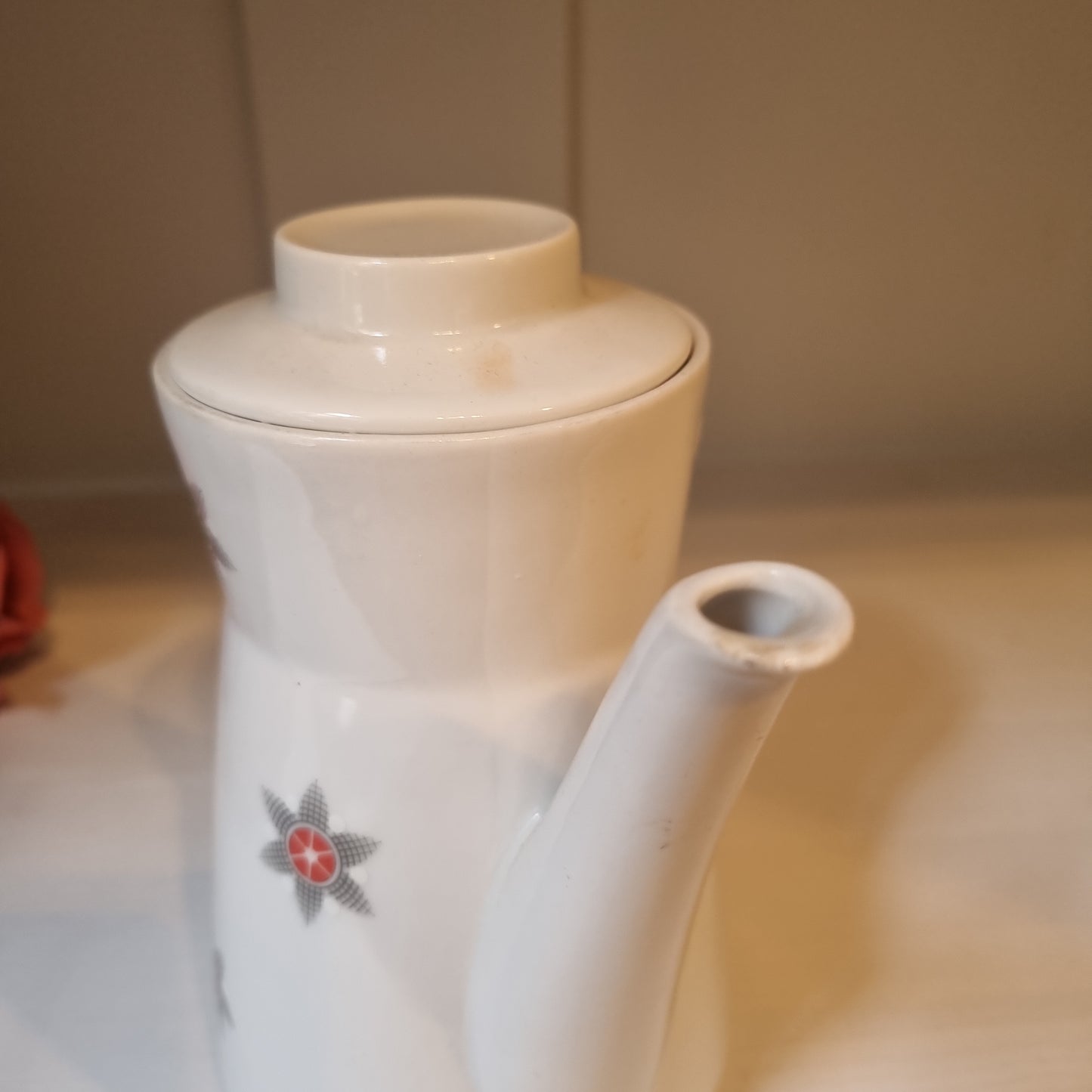 Seltmann Weiden bavaria Tee oder Kaffeekanne Vintage 50er Jahre Sternmotiv
