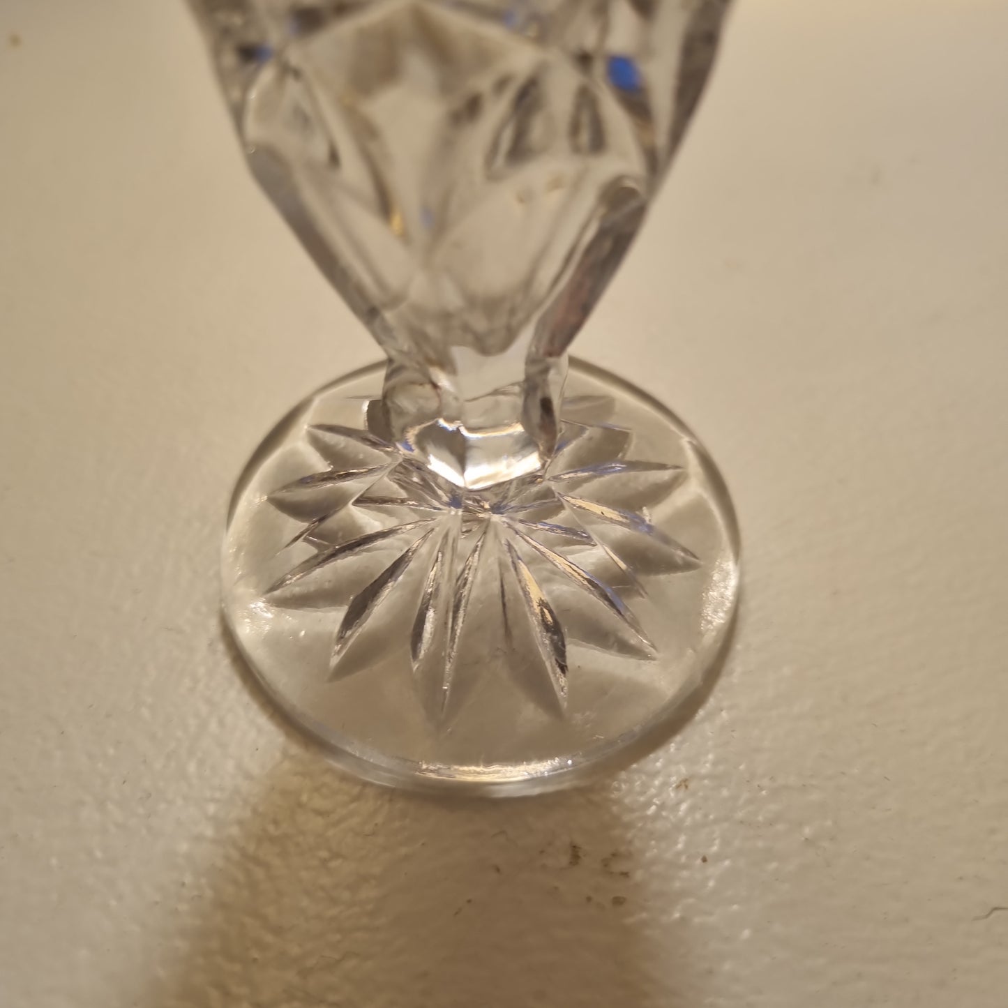 Kleine Vintage Kristall Vase