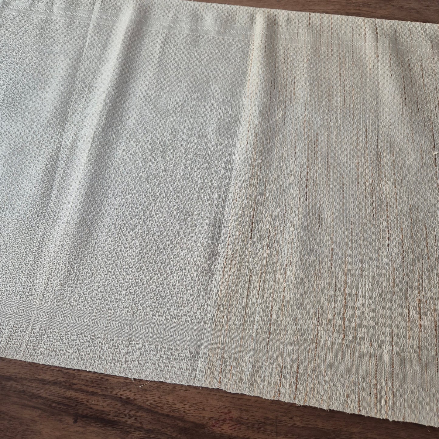 Antikes Jugendstil Leinen Küchen-&Geschirrtuch mit Monogramm H.P. beige/cremeweiß🤍