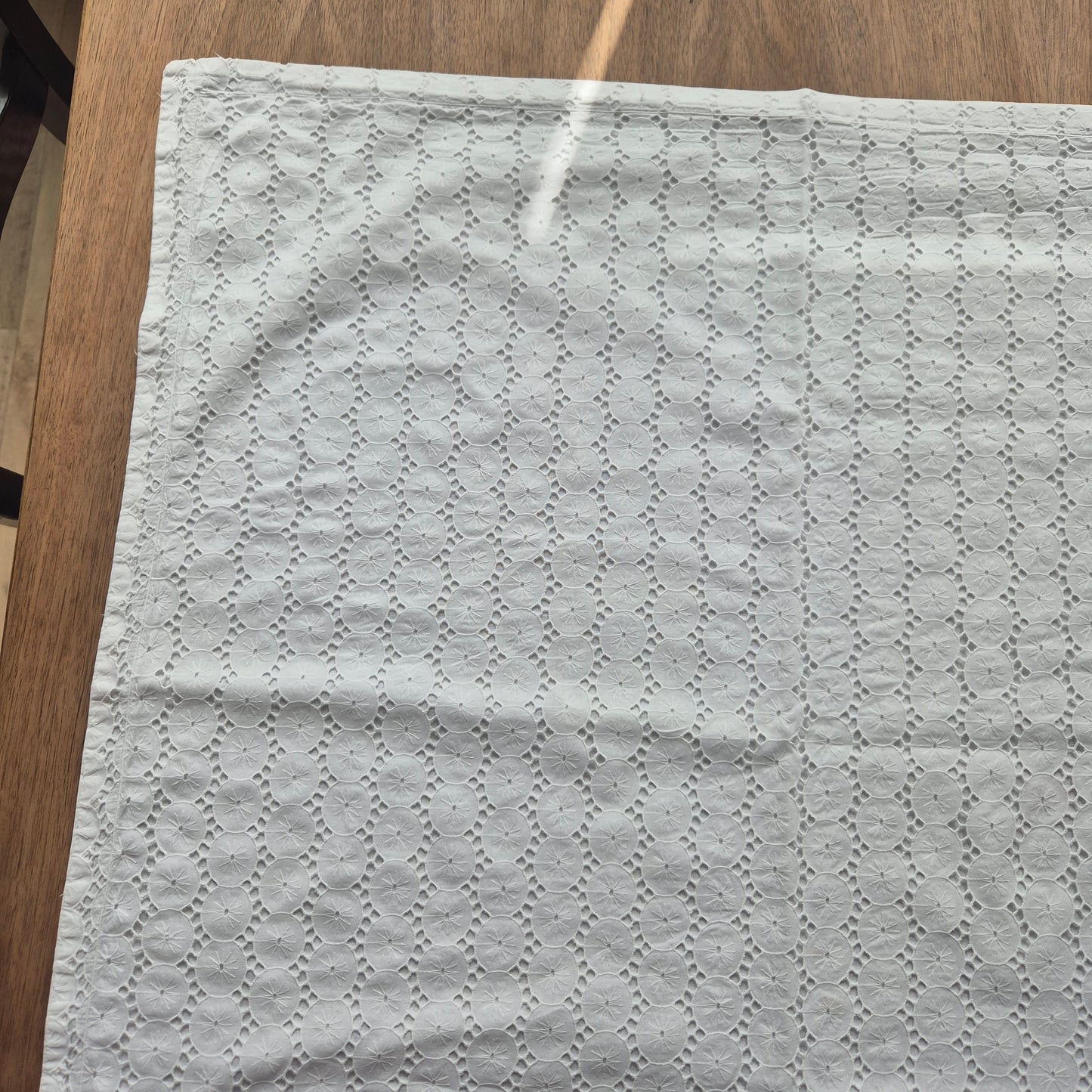 Antiker Kissenbezug mit Spitze Kissenhülle 70x68cm weiß 🤍