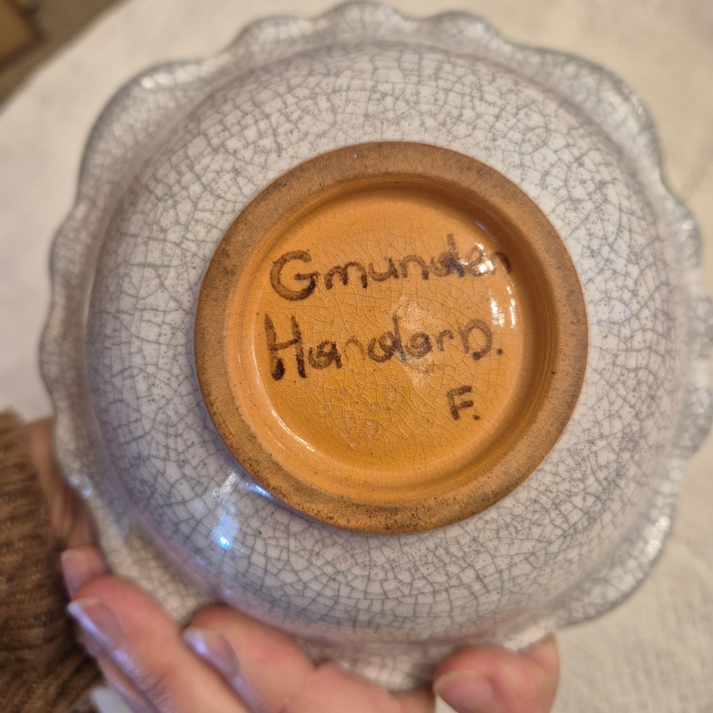 Gmundner Keramik Schale Austria Gmunden Vintage Servierschale oder Müsli