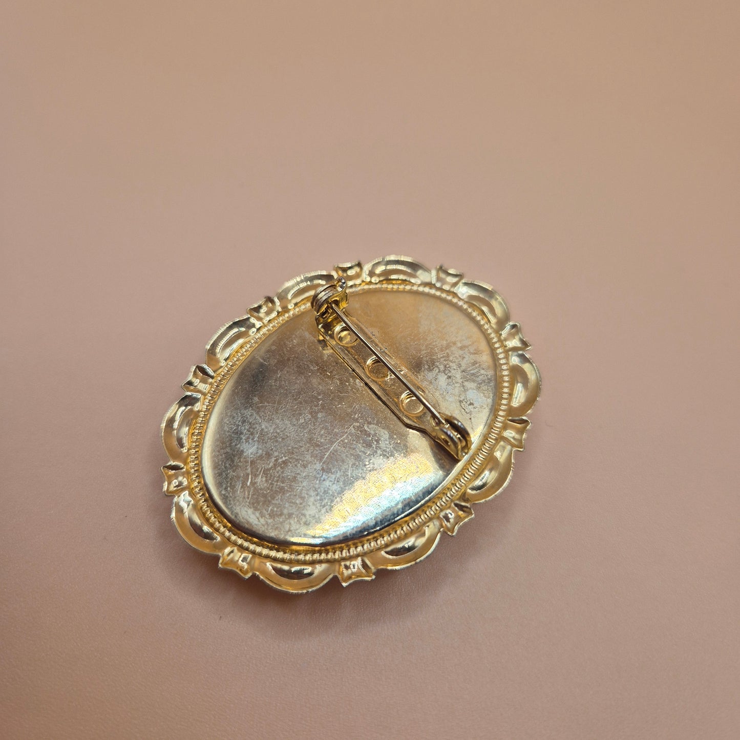 Vintage Brosche Kamee Sissi Kaiserin von Österreich Elisabeth