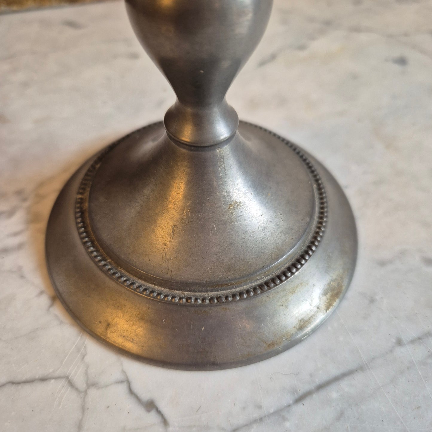 Vintage Royal Holland Pewter Daalderop 3-armiger Kerzenständer Leuchter