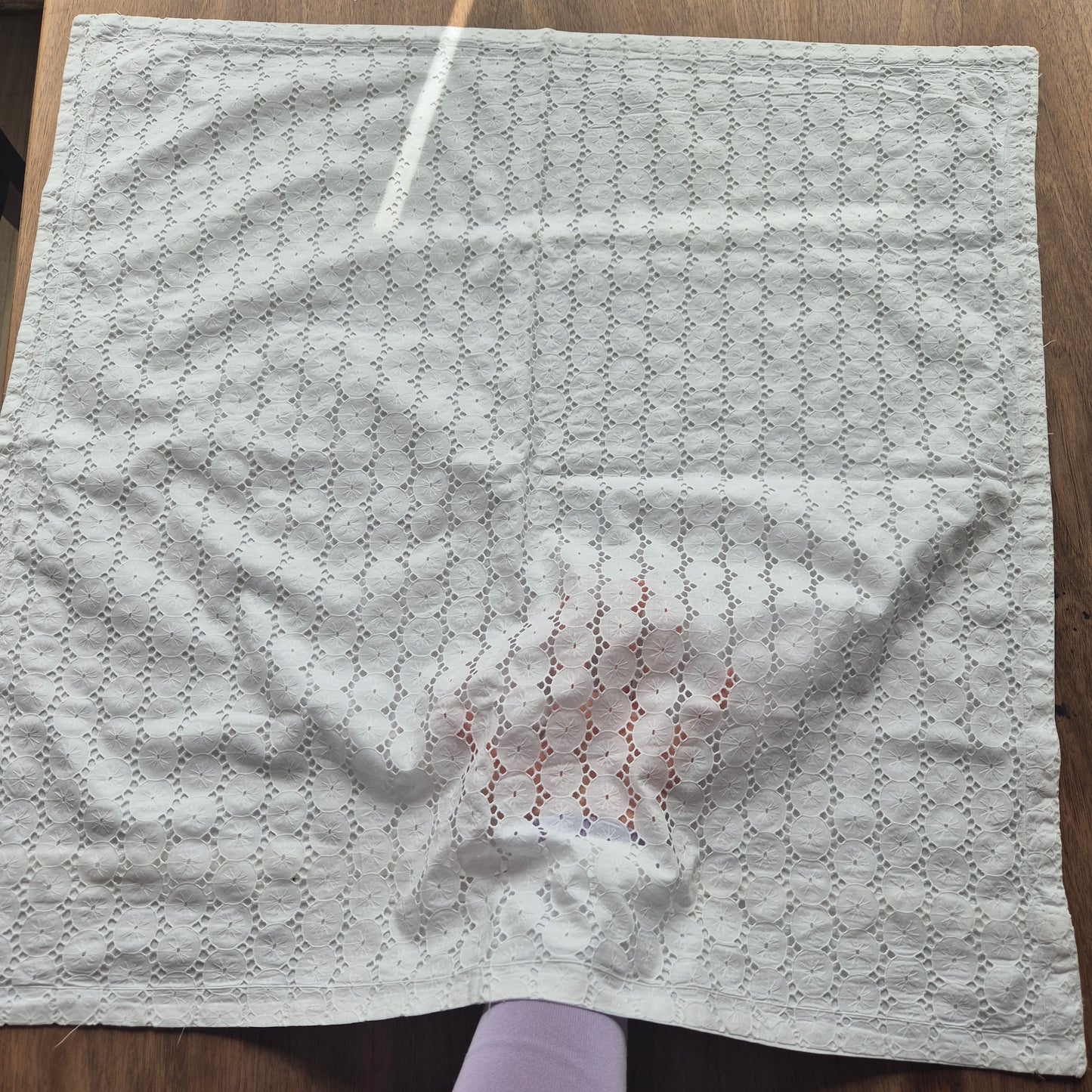 Antiker Kissenbezug mit Spitze Kissenhülle 70x68cm weiß 🤍