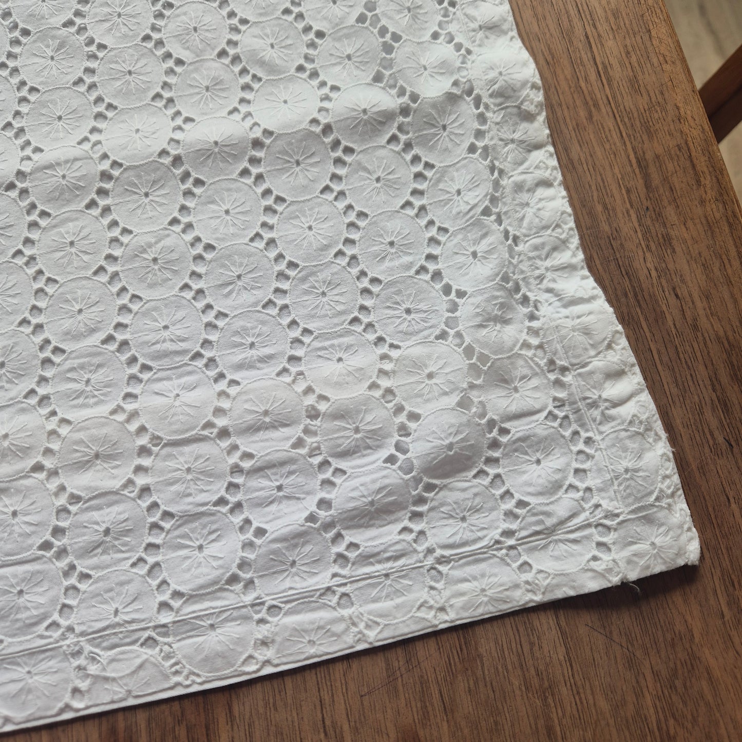 Antiker Kissenbezug mit Spitze Kissenhülle 70x68cm weiß 🤍