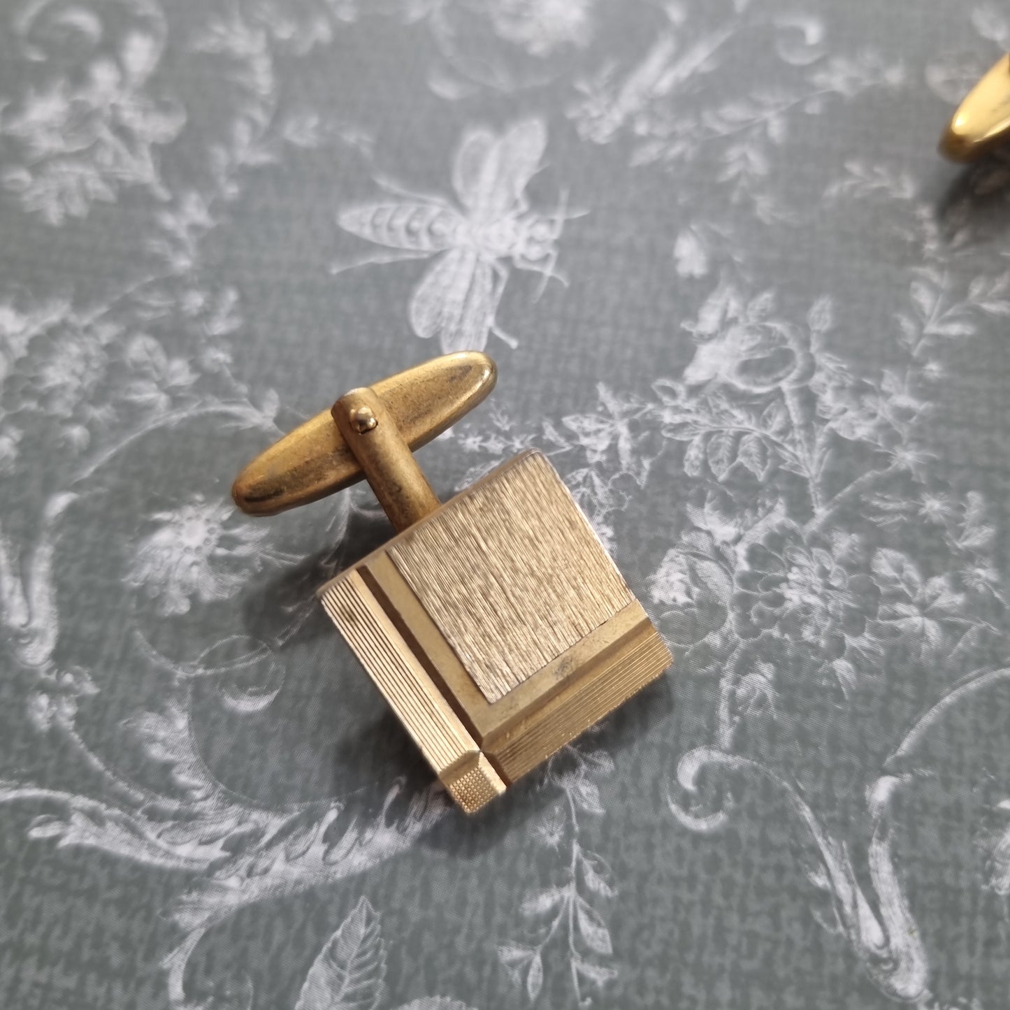 Alte Manschetten Knöpfe aus W.Germany Gold Vintage Geschenk