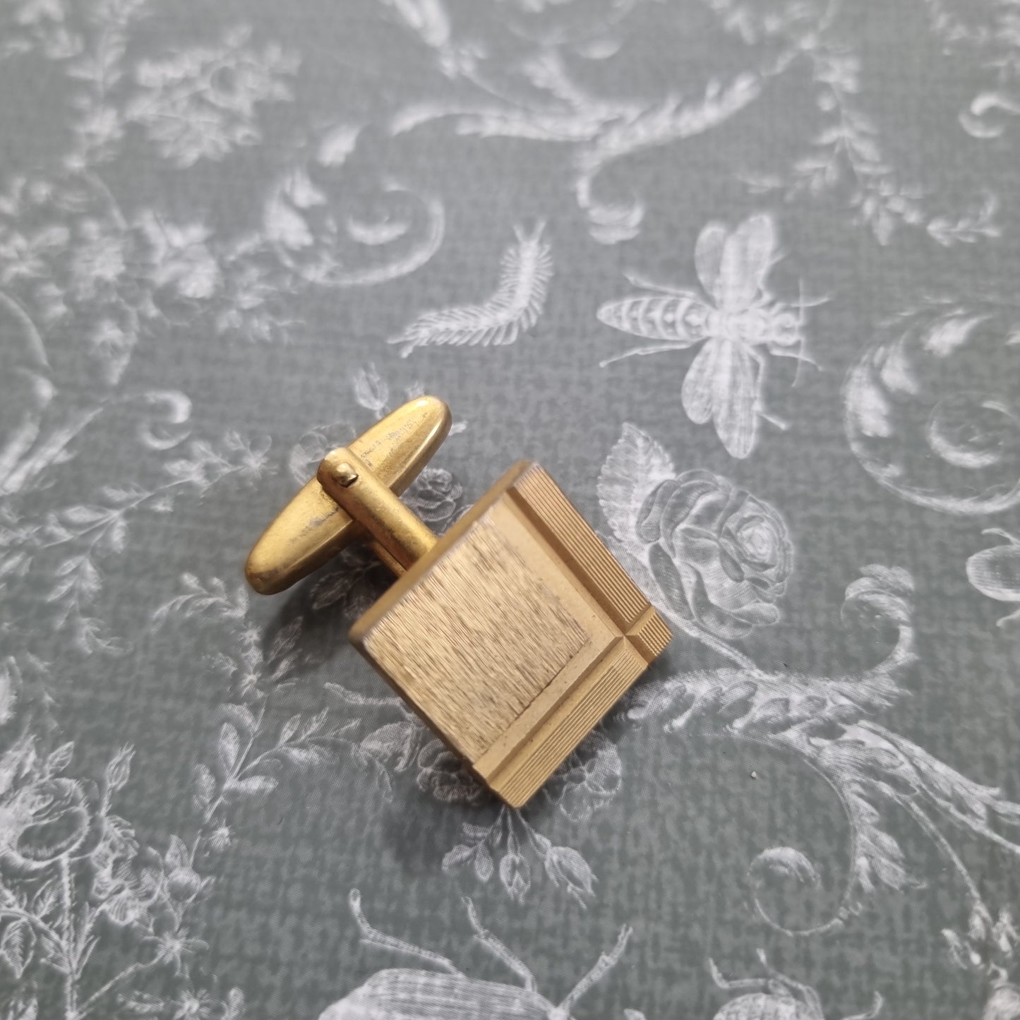 Alte Manschetten Knöpfe aus W.Germany Gold Vintage Geschenk