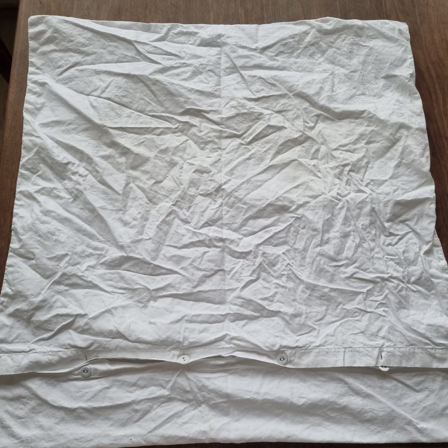 Antike,alte Kissenhülle 75x75cm weiß Blumen Vintage Kissen Bezug