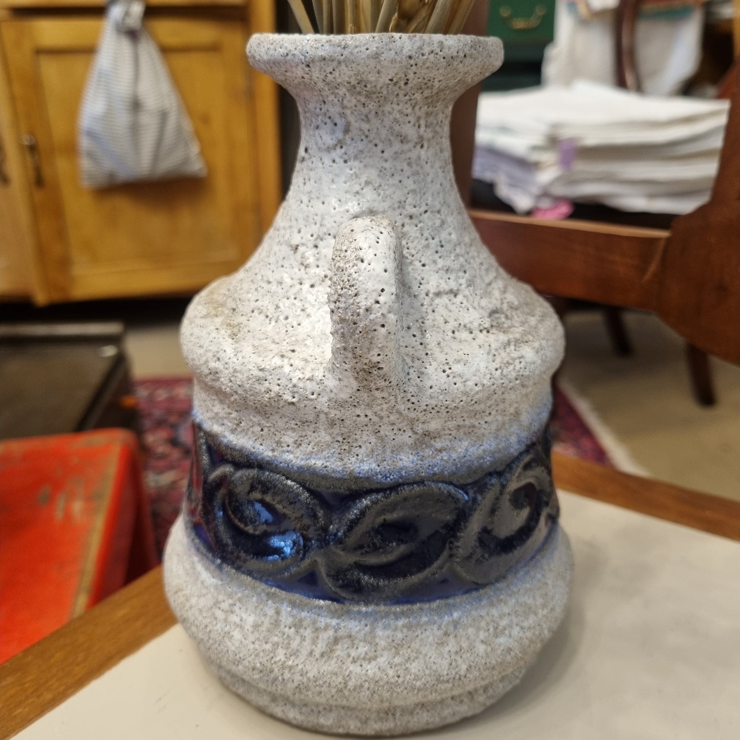 Vintage Keramik Vase 60er Jahre Midcentury W.Germany GDR
