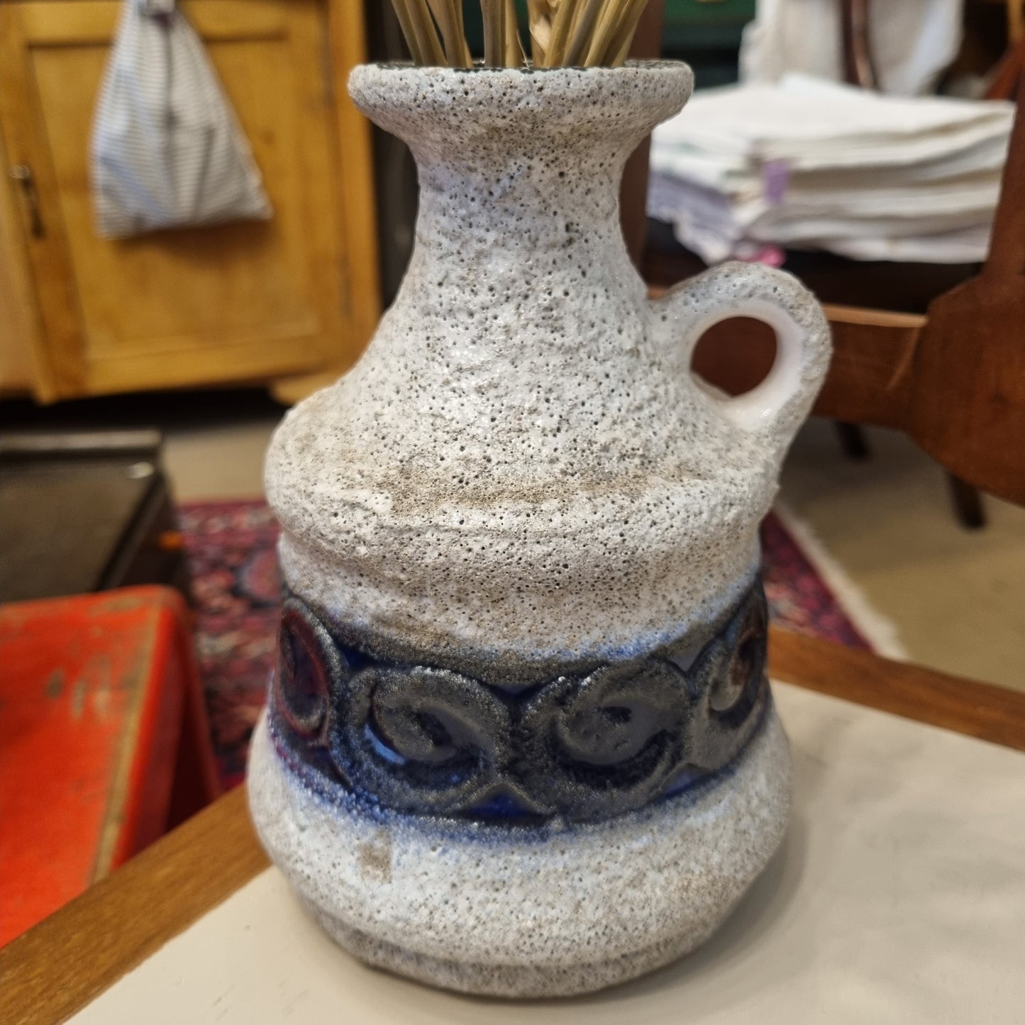 Vintage Keramik Vase 60er Jahre Midcentury W.Germany GDR