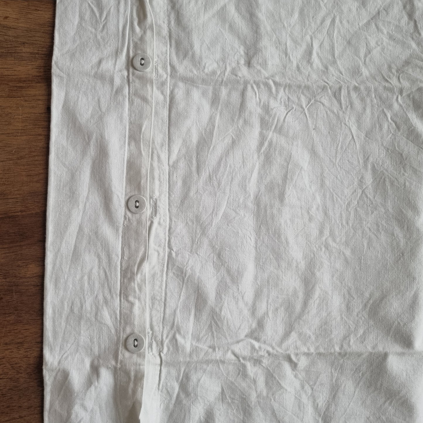 Antike,alte Kissenhülle 75x72cm weiß Initialien U.M. Vintage Kissen Bezug 🤍