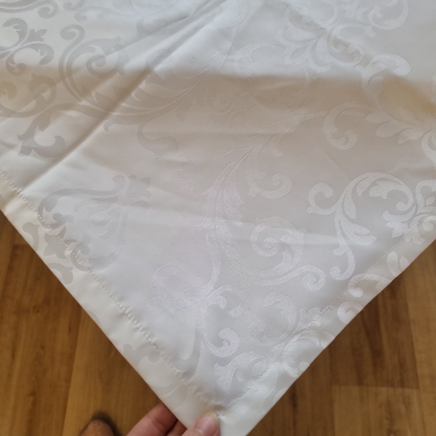 🤍Tischdecke Polyester Baumwolle 130x130cm