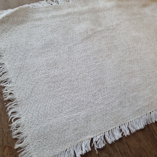 3x Antike Leinen Platzdeckchen / Zierdeckchen 35 x 28cm 🤍