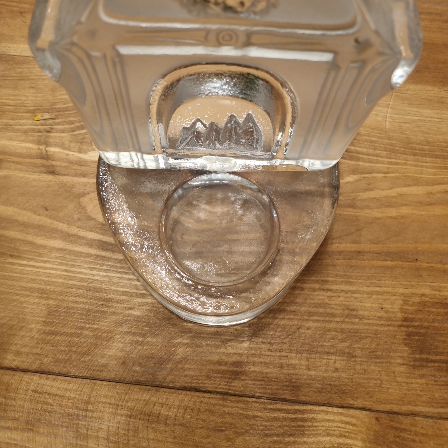 Teelichthalter Nybro Crystal Sweden Kamin Motiv Kristall