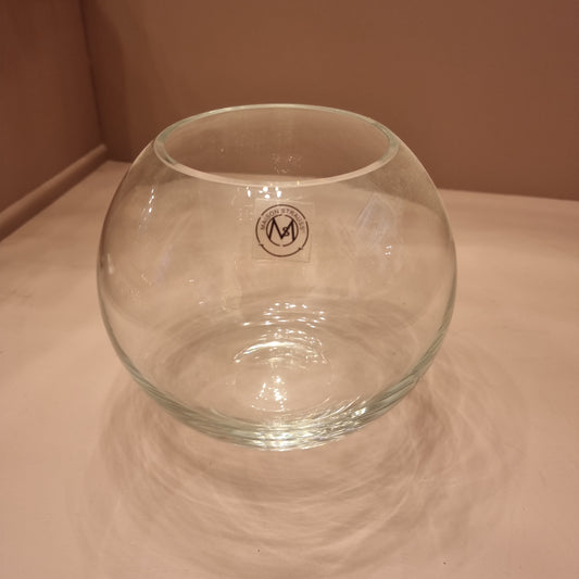 Vase Kugelvase Glas Strauss Vintage