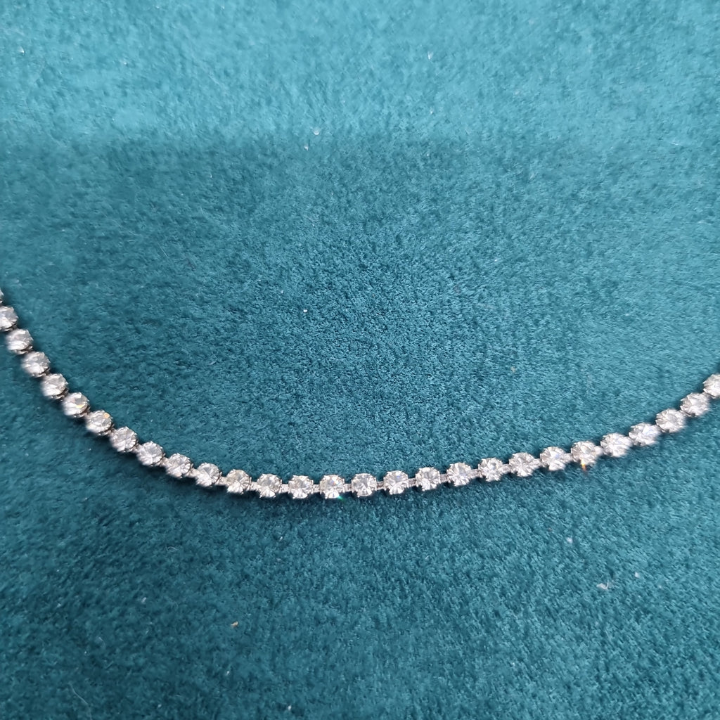 Kleine Hals Strass Kette Modeschmuck Kette