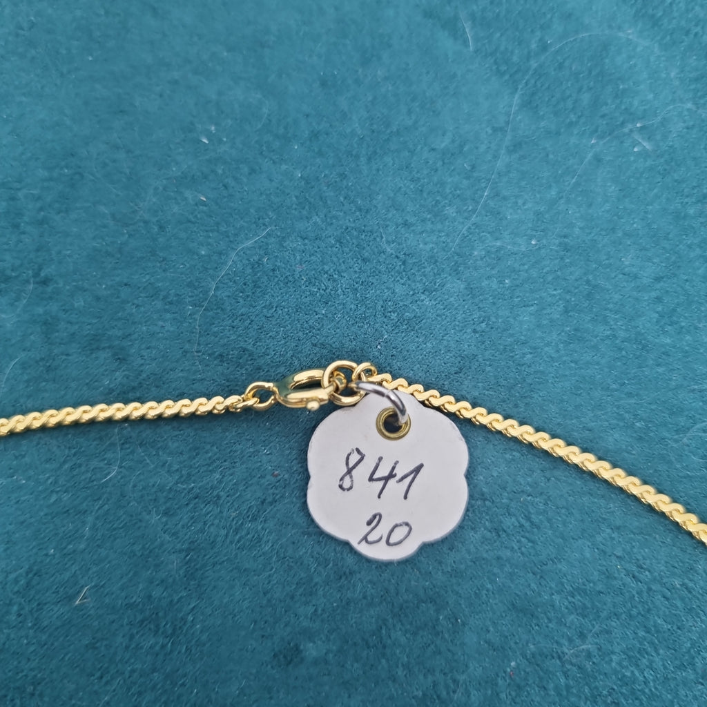 Wunderschöne Vintage Halskette Goldfarbend Handmade Elefant Strass