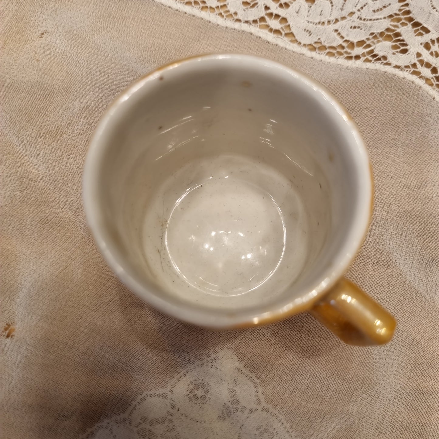 Vintage Mini Espresso Tasse klein Puppengeschirr