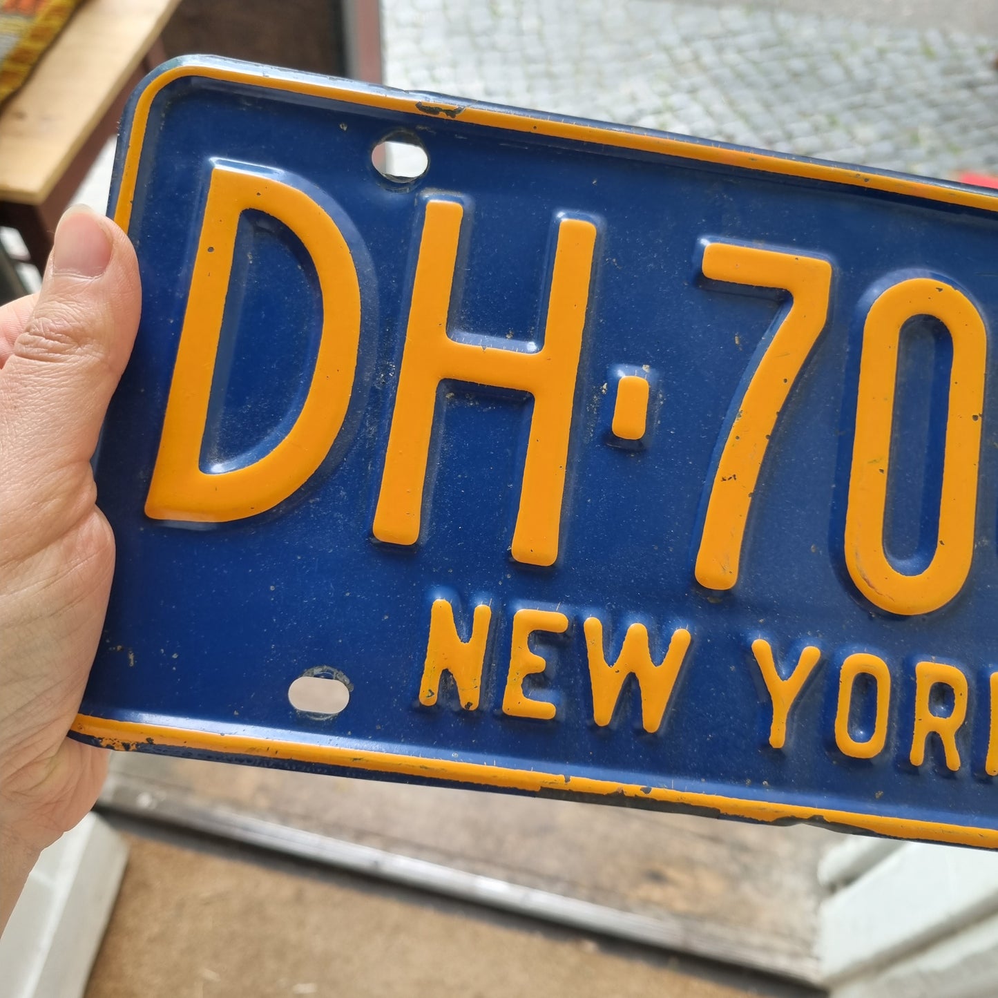 Vintage New York Kennzeichen Nummernschild Auto Wand Dekoration Pimp