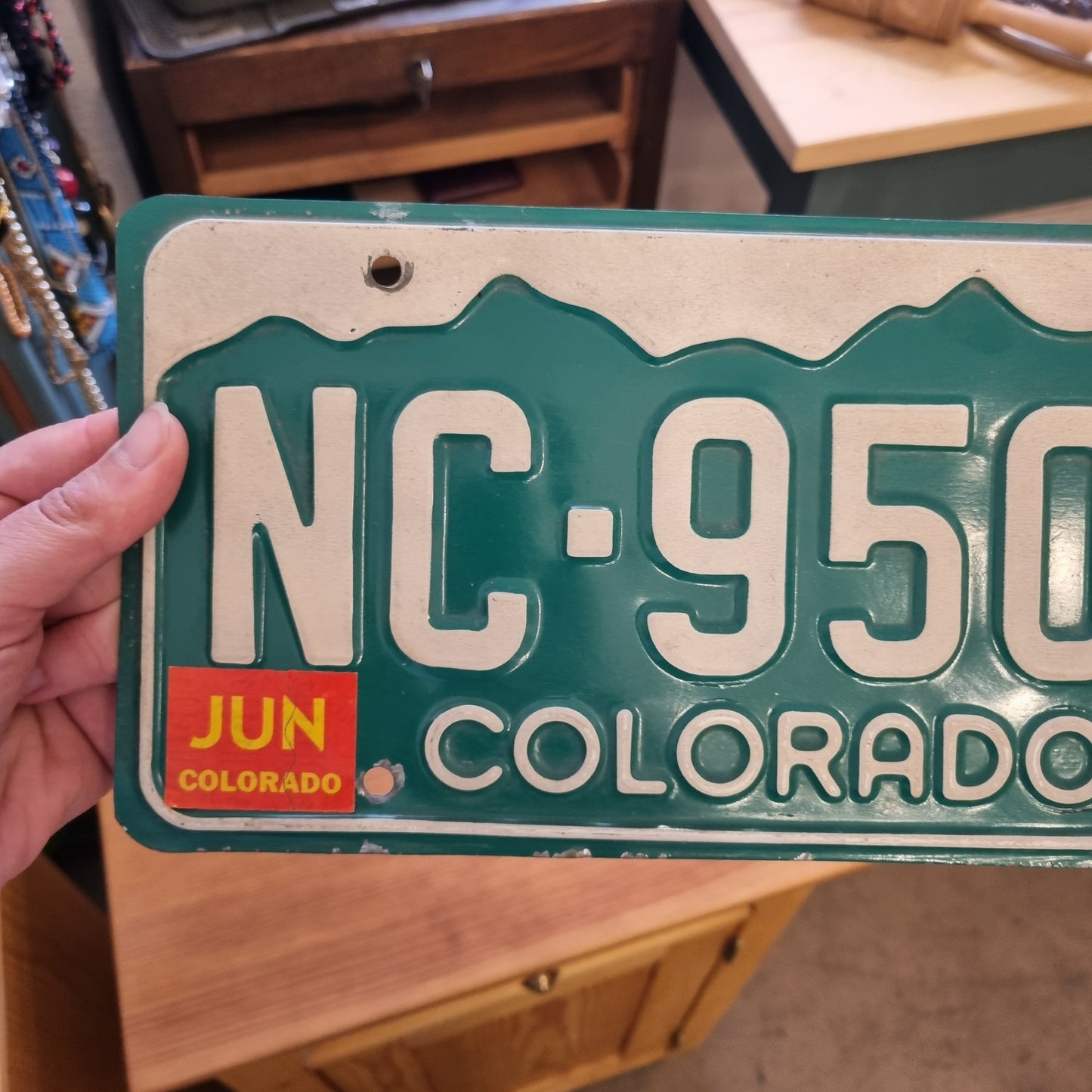 Colorado Kennzeichen Nummernschild Auto Wand Dekoration Pimp