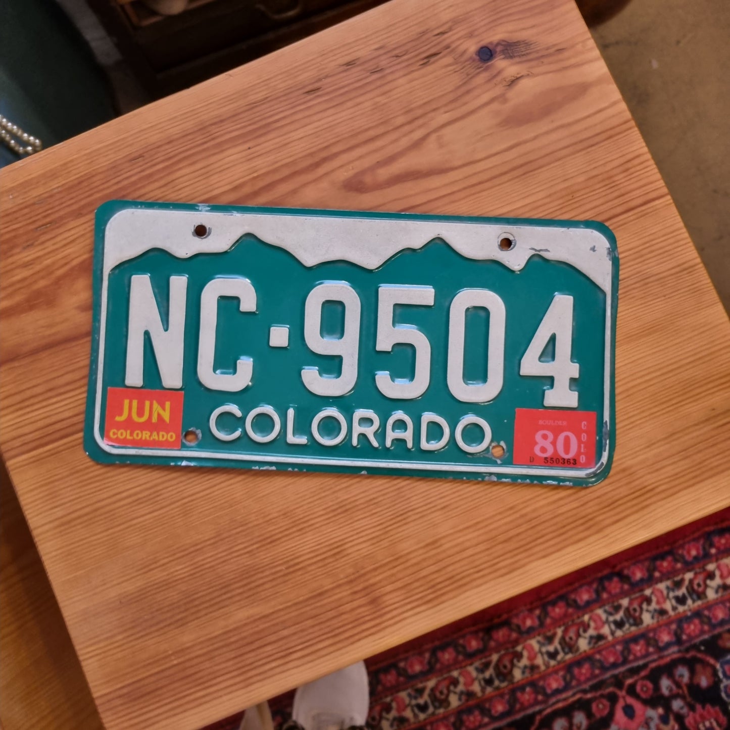 Colorado Kennzeichen Nummernschild Auto Wand Dekoration Pimp