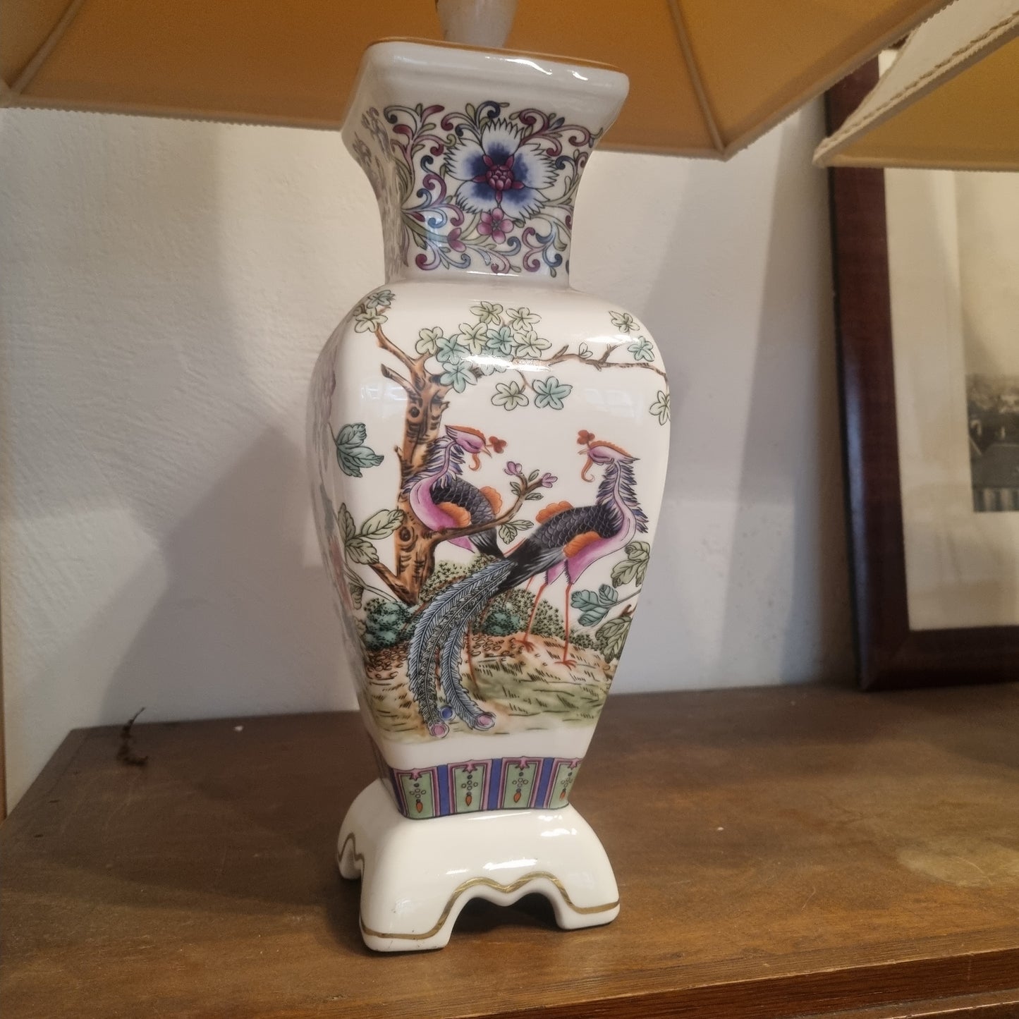 2x Chinesische Vintage Tischlampen für BASTLER!