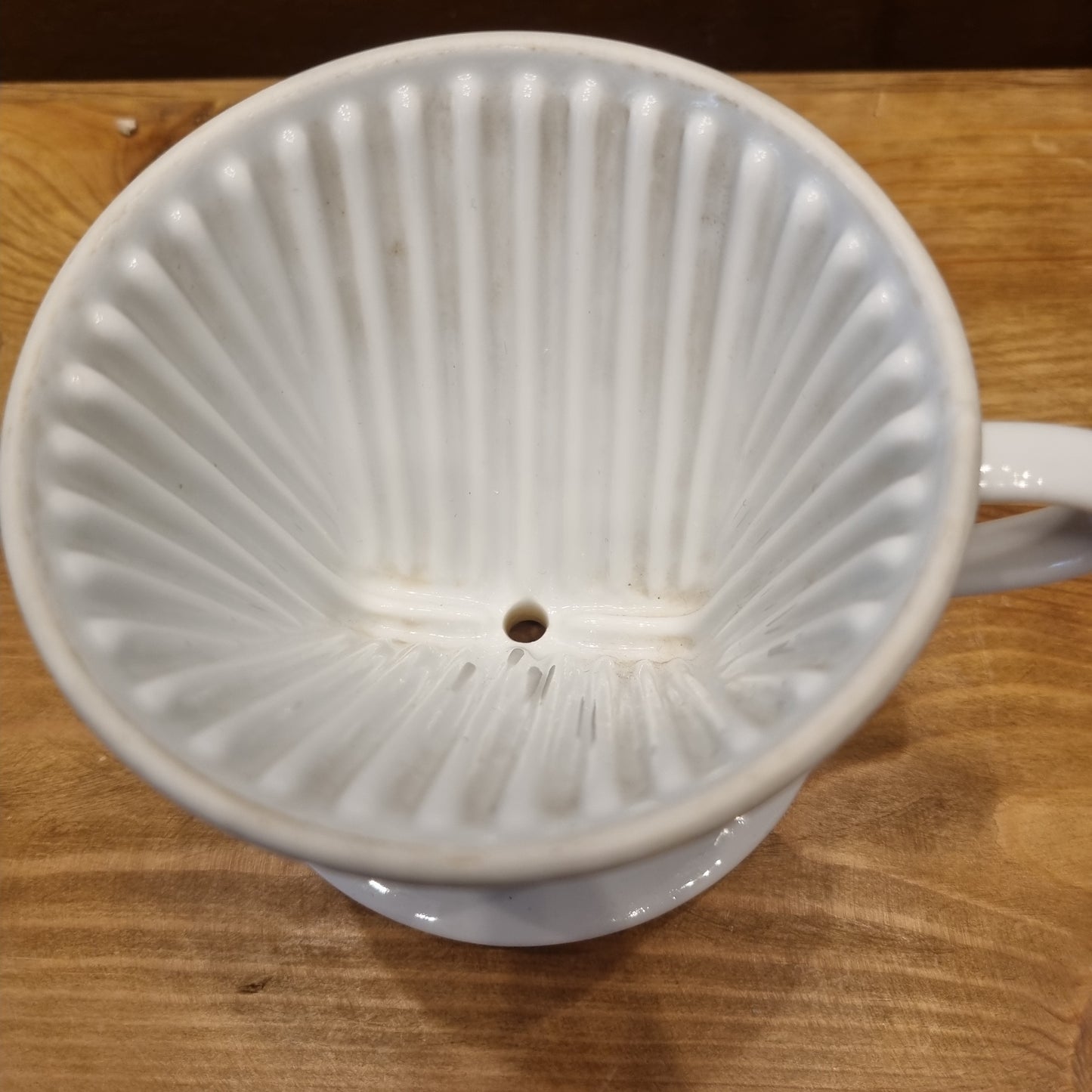 Vintage Kaffeefilter weiß  Melitta 101 Porzellan