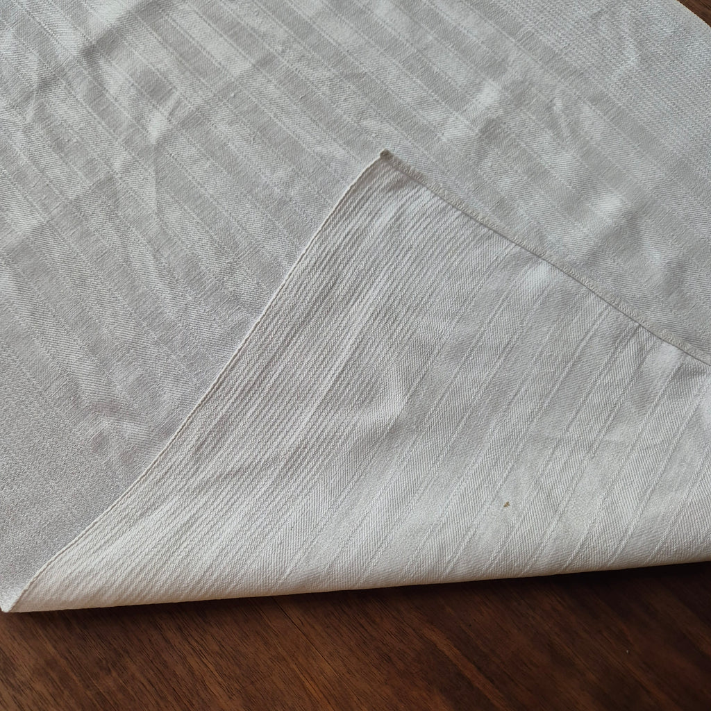 Antikes Jugendstil Küchen- & Geschirrtuch weiß Leinen Baumwolle 49x130cm Monogramm 🤍