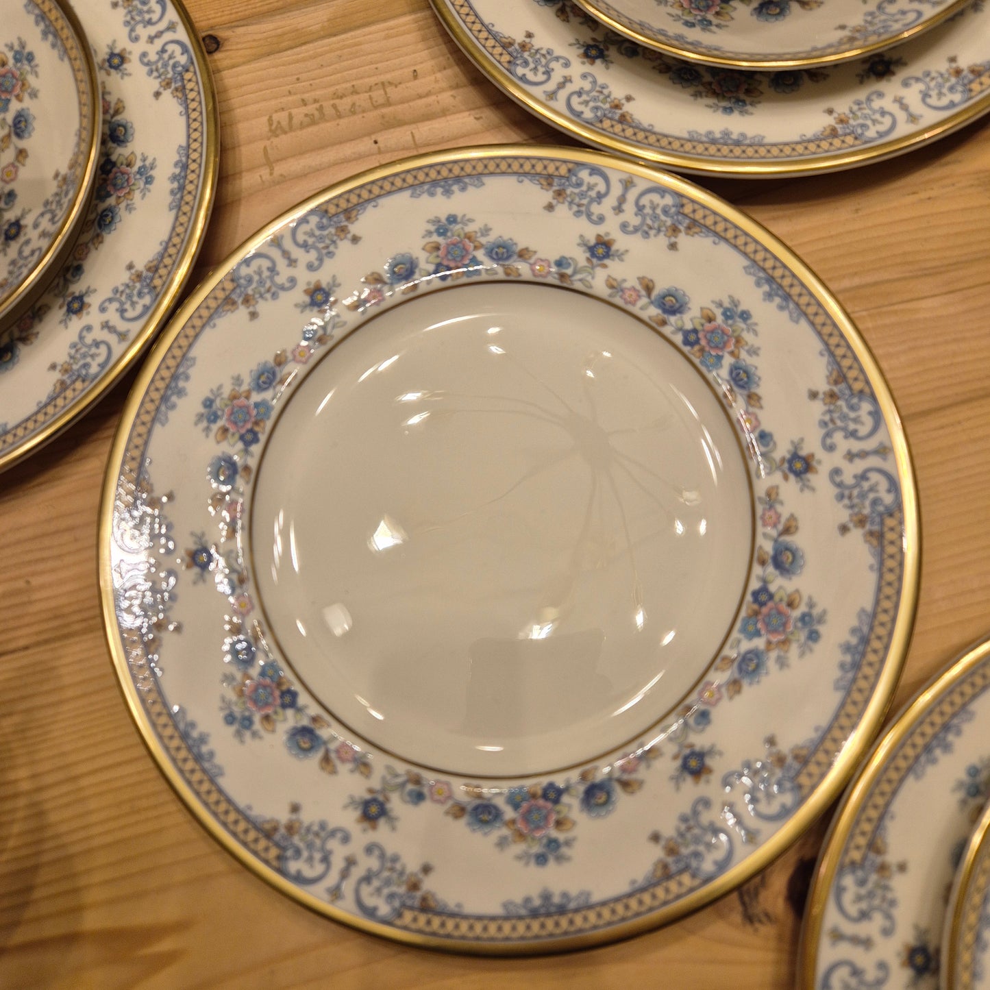 Porzellan Avonlea Minton Fine Bone China England 6x Personen Vintage Servies Kaffe Tee Gedeck