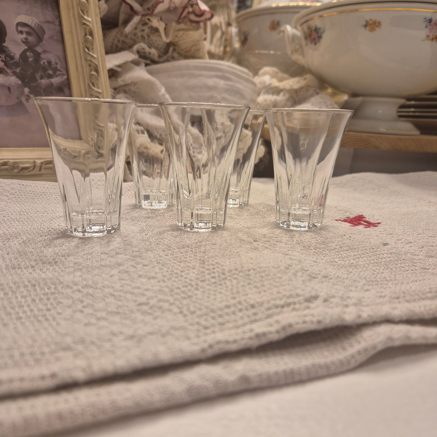 6x Vintage Schnapsgläser Made in France