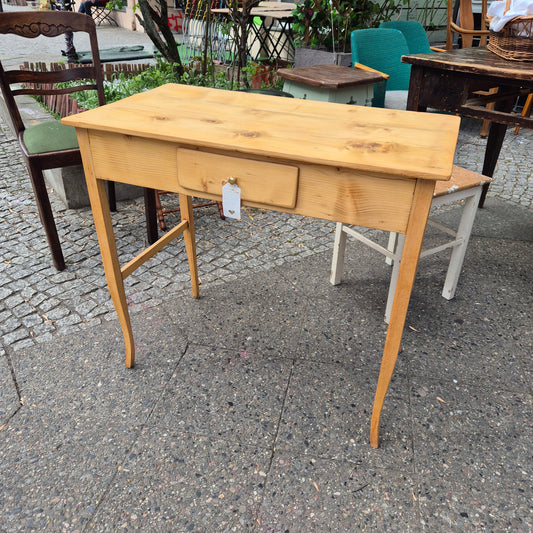 Antiker abgeschliffener Biedermeier Tisch von 1845 - UNIKAT! Schreibtisch