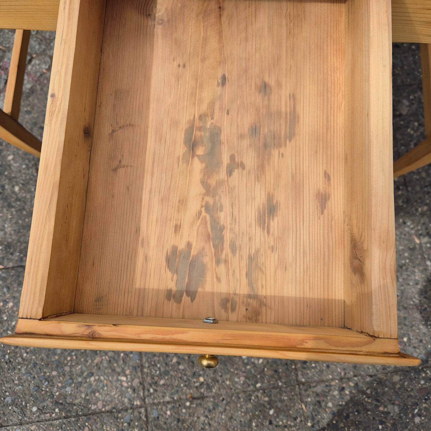 Antiker abgeschliffener Biedermeier Tisch von 1845 - UNIKAT! Schreibtisch