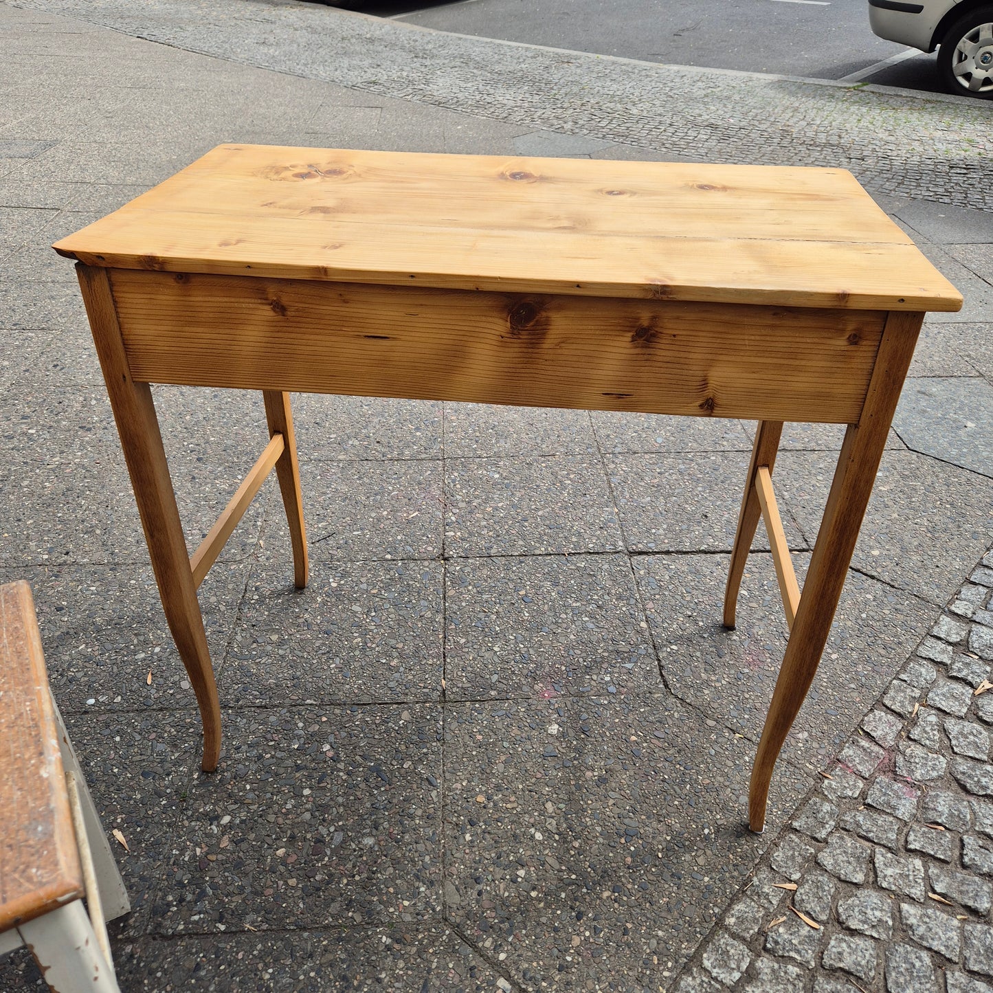 Antiker abgeschliffener Biedermeier Tisch von 1845 - UNIKAT! Schreibtisch