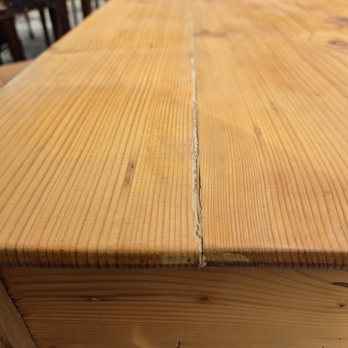 Antiker abgeschliffener Biedermeier Tisch von 1845 - UNIKAT! Schreibtisch