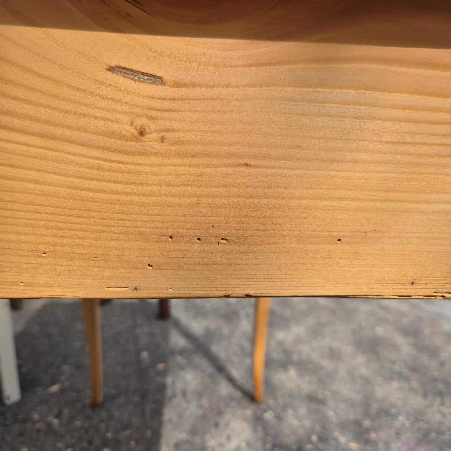 Antiker abgeschliffener Biedermeier Tisch von 1845 - UNIKAT! Schreibtisch