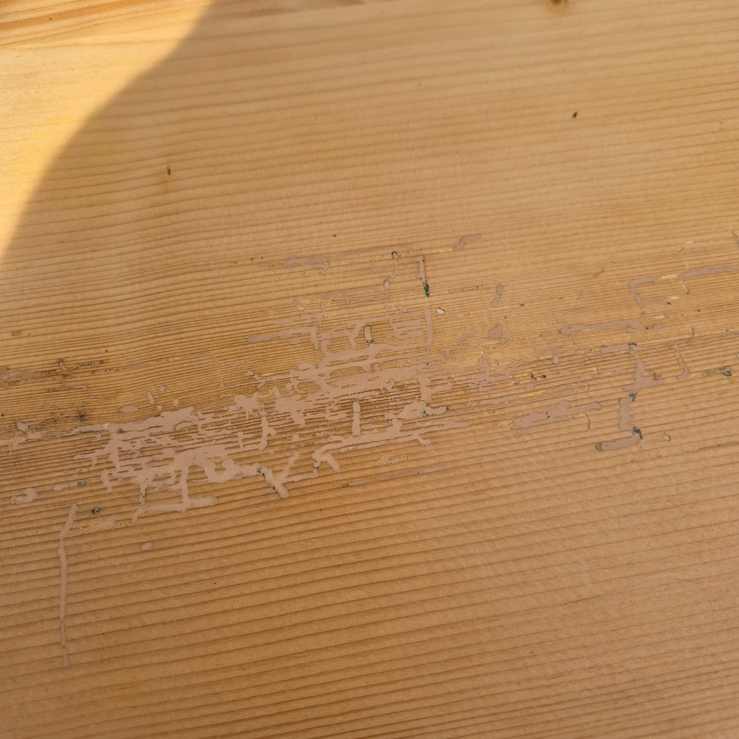 Antiker ausziehbarer Jugendstil Tisch abgeschlieffen mit Schublade Kiefernholz