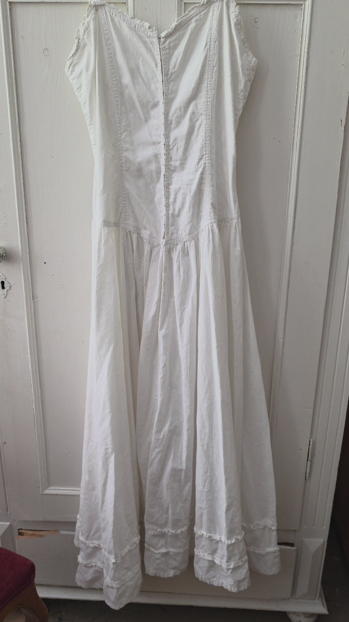 Vintage „True Romance“ Maxi-Baumwollkleid – Cottagecore Dream 90er Jahre