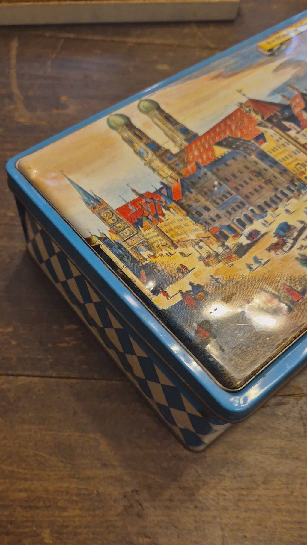 Alte Vintage Blechdose Teehaus Ronnefeldt Der Markt in München