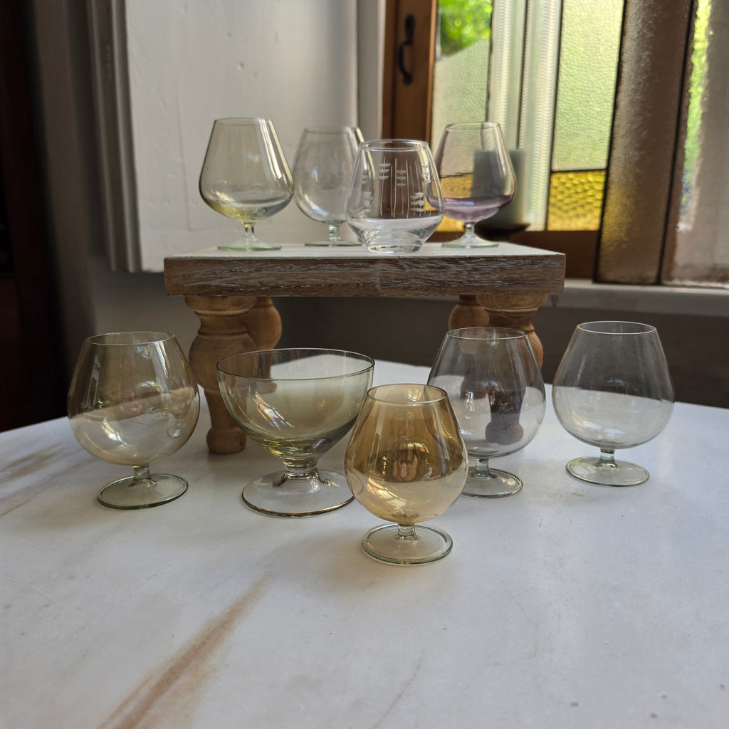 Vintage Likörgläser & Cognacschwenker - Einzelverkauf - Mid-Century Stil