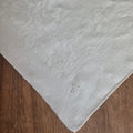Antike Jugendstil Serviette oder Mitteldecke mit Monogramm A.F