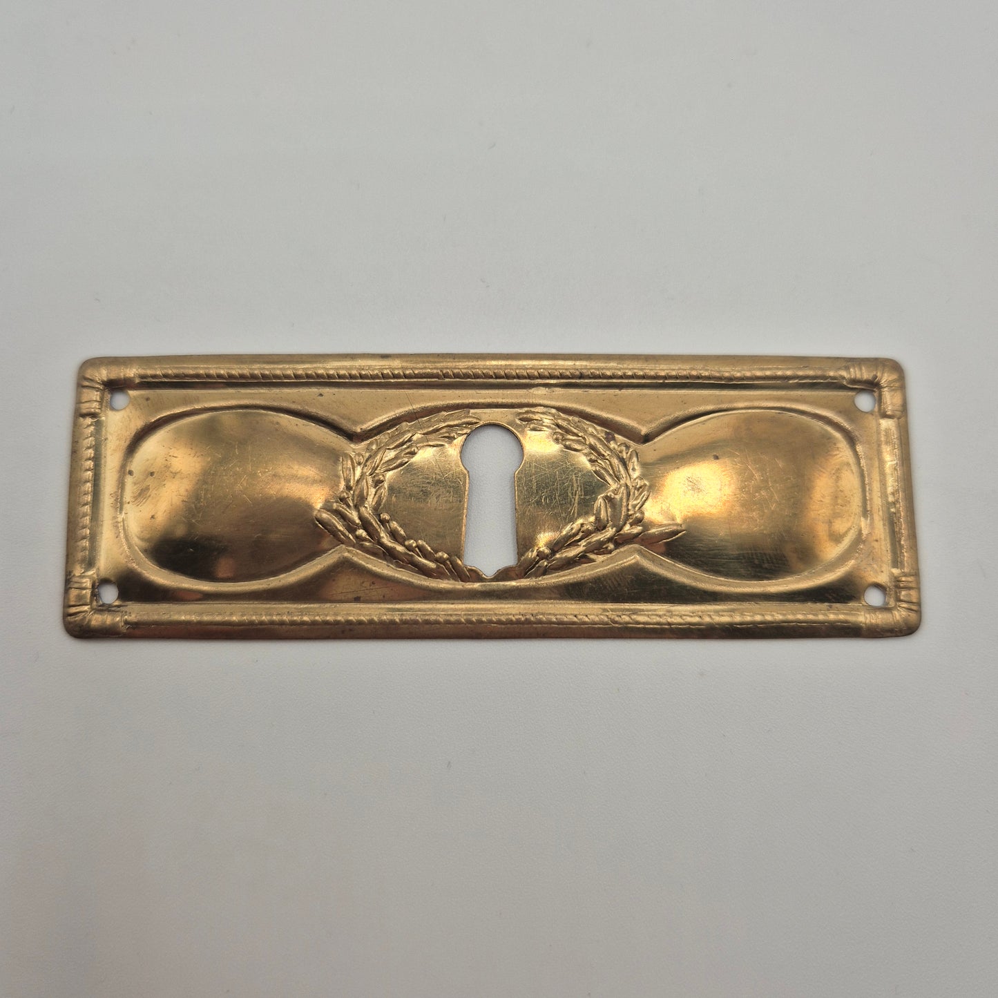 Jugendstil Beschläge Beschlag Messing gold 10x3.5cm
