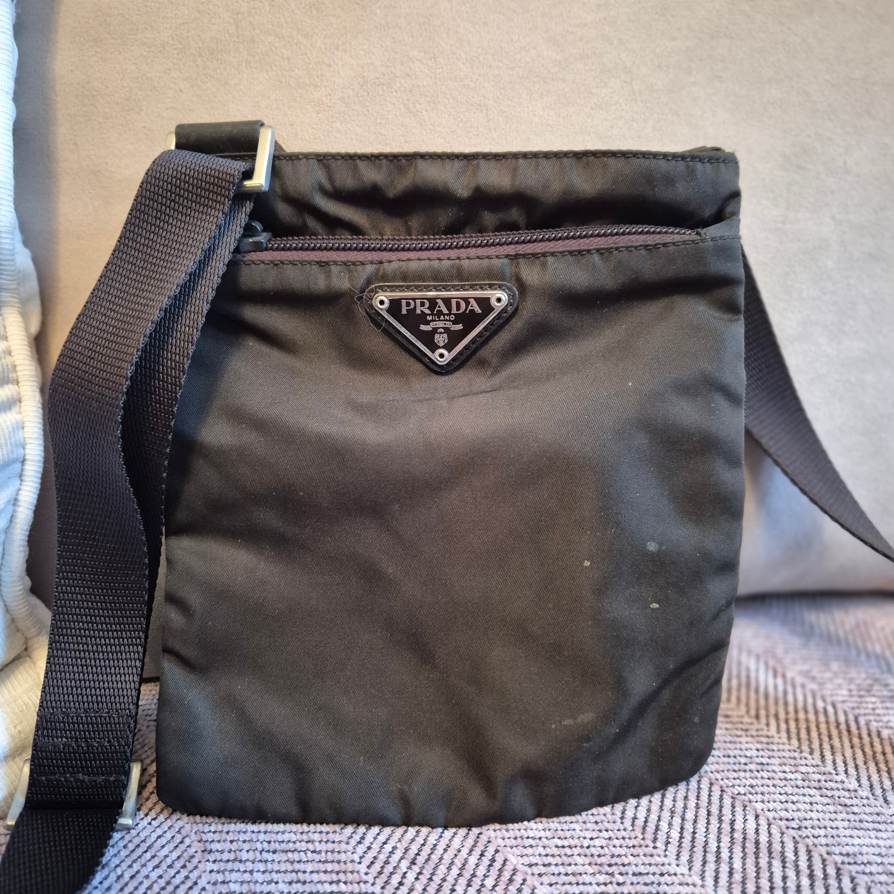 Prada Umhängetasche braun Secound Hand