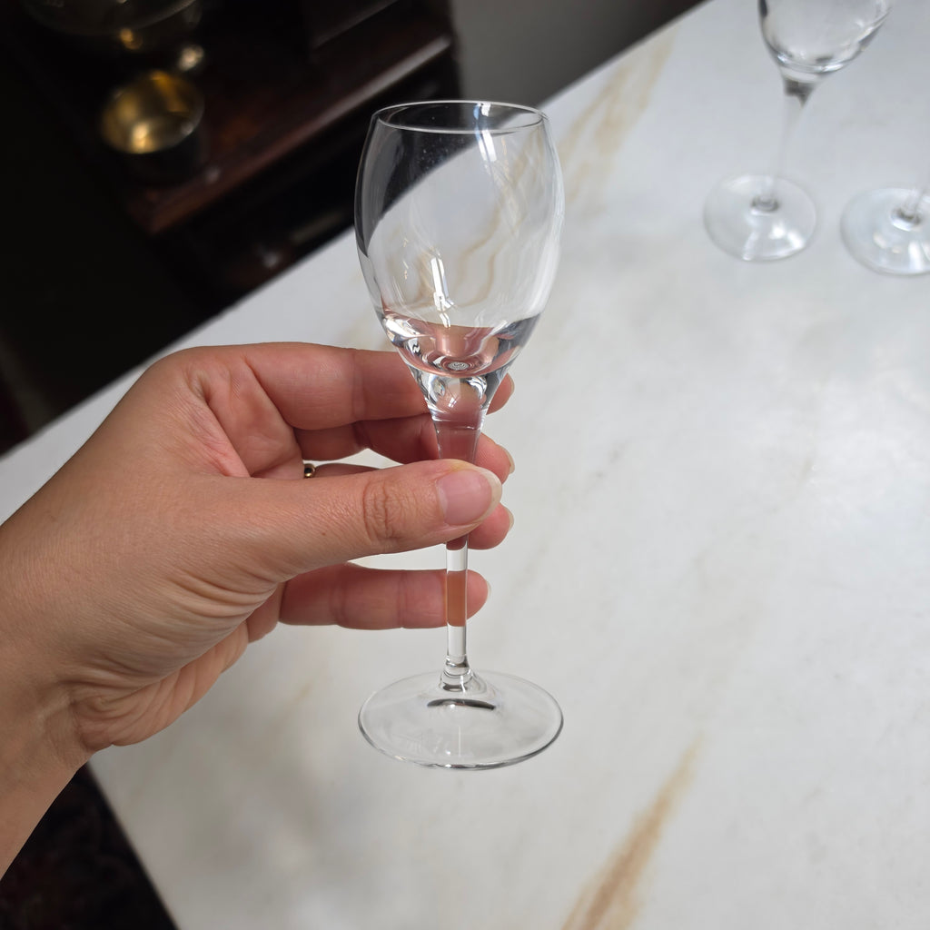 Edles 4er-Set Rosenthal Kristallgläser – Elegantes Vintage-Design für Genießer