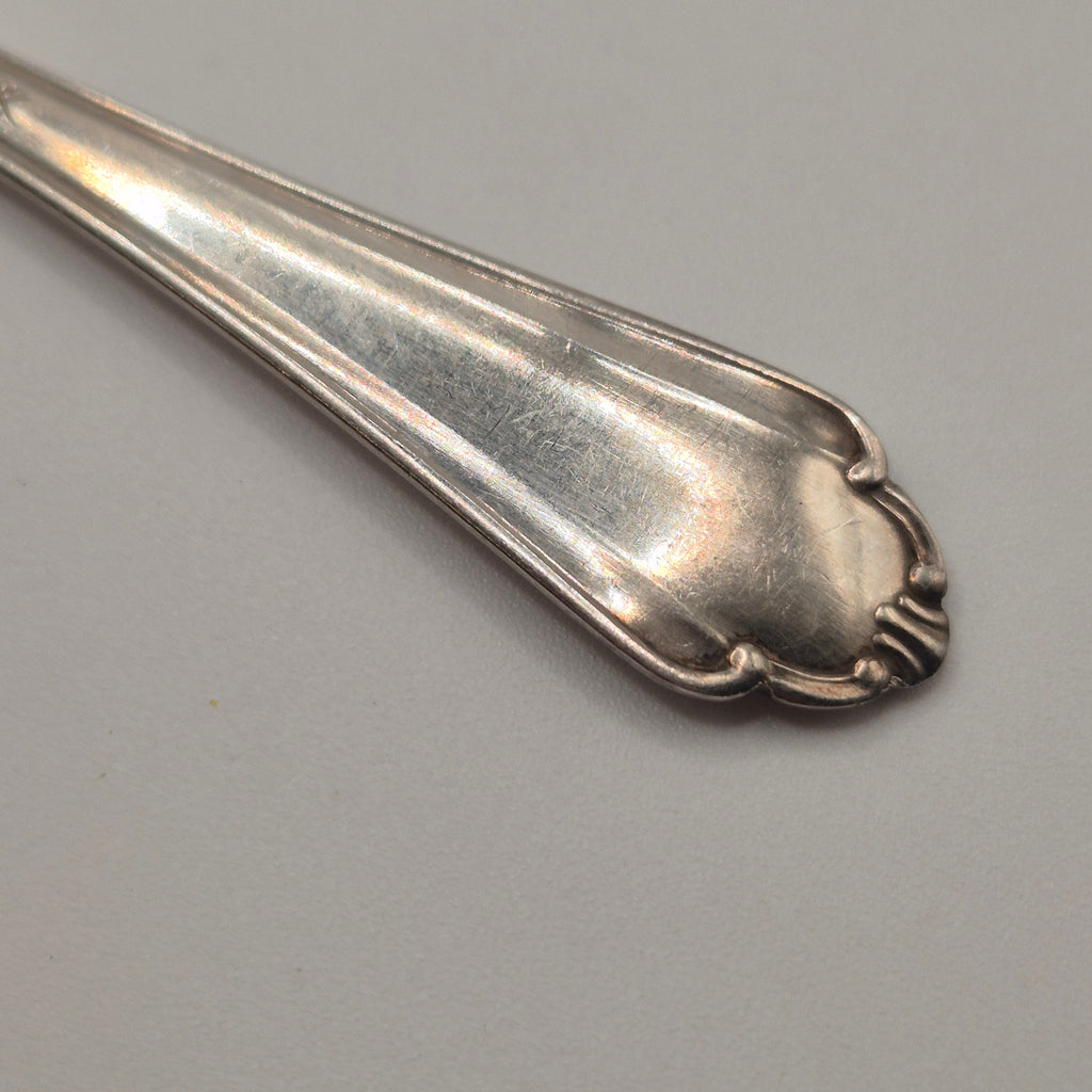 Antiker Silberlöffel Teelöffel mit Monogramm Name "Ute" 800er