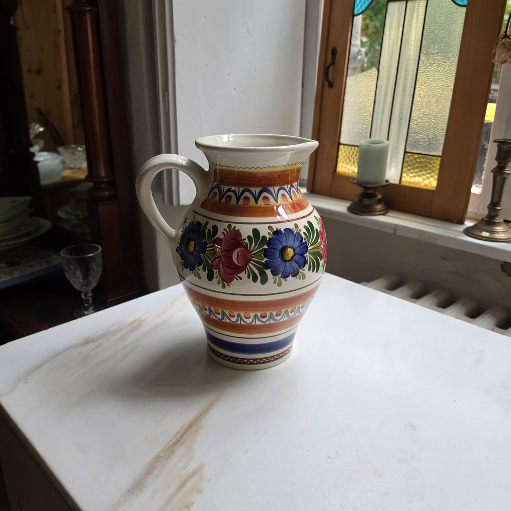 Original Wechsler Tirolerkeramik Krug – Handgemalt – Schwaz / Austria