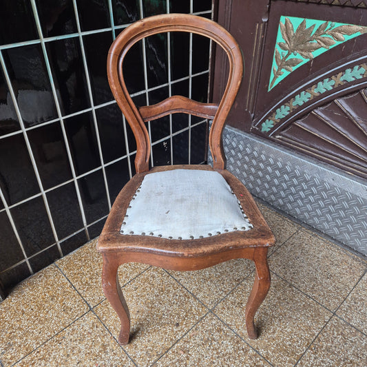 Antiker Stuhl Chippendale Eichenholz