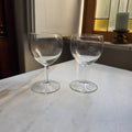 Elegantes 2er-Set Vintage Weingläser Südweingläser – Zeitlose Eleganz aus Klarglas