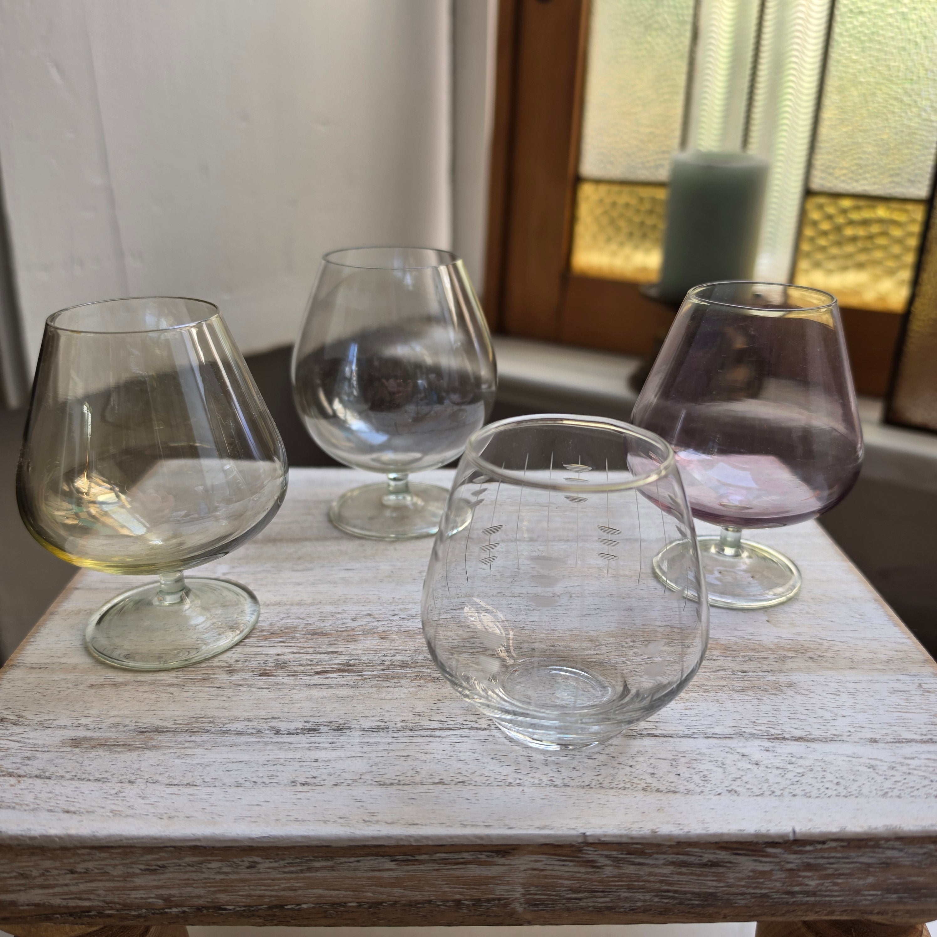 Vintage Likörgläser & Cognacschwenker - Einzelverkauf - Mid-Century Stil