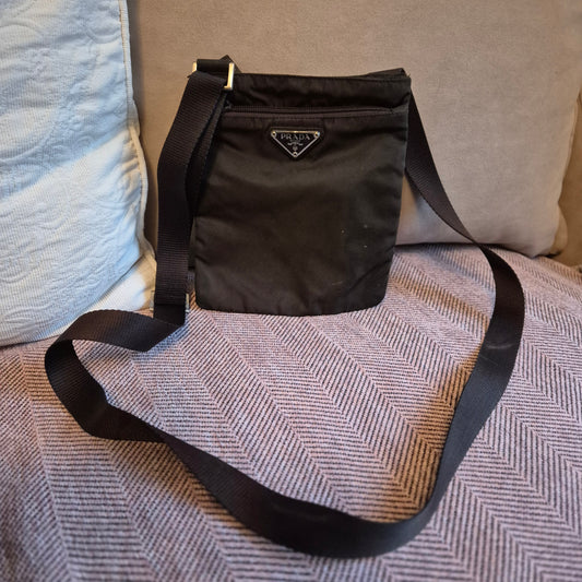 Prada Umhängetasche braun Secound Hand