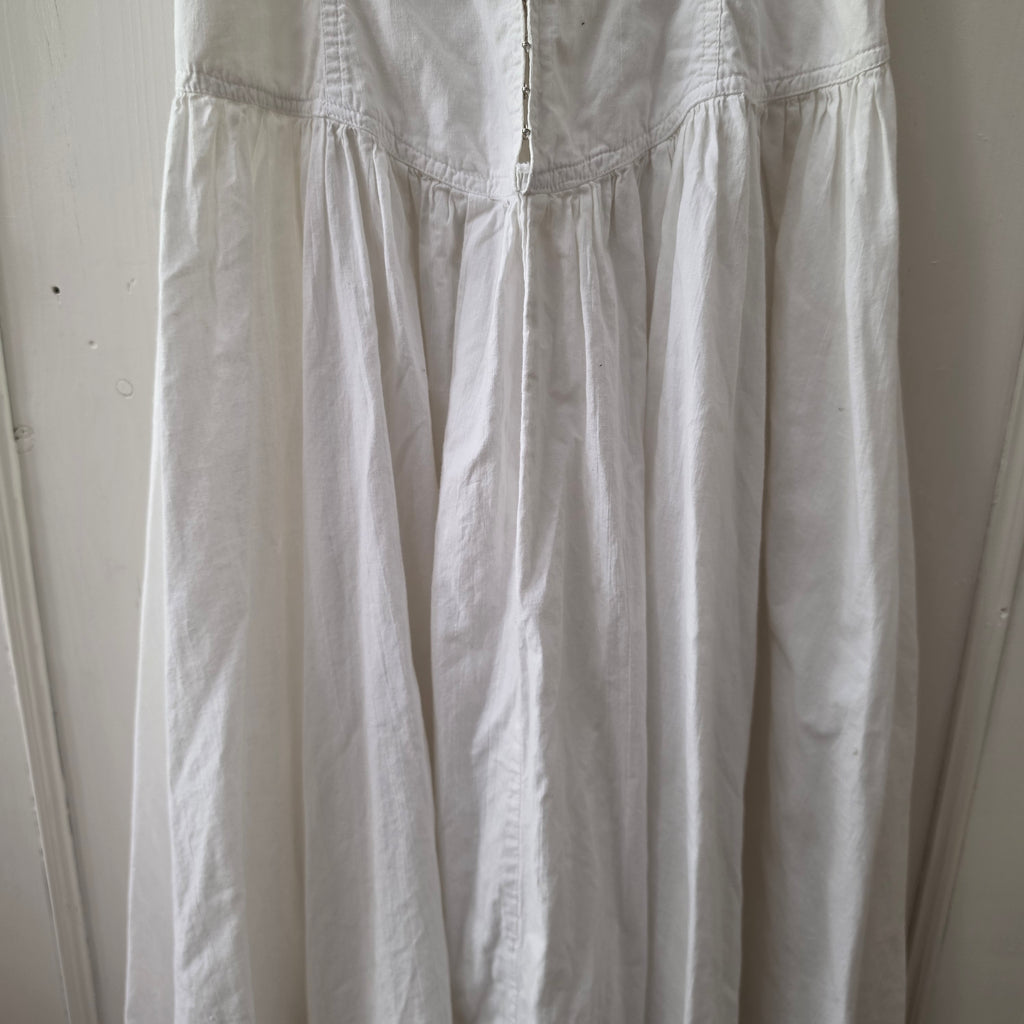 Vintage „True Romance“ Maxi-Baumwollkleid – Cottagecore Dream 90er Jahre